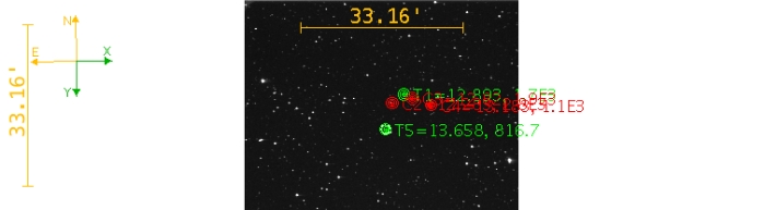 Chart - WASP-36, JD 2459969.69739