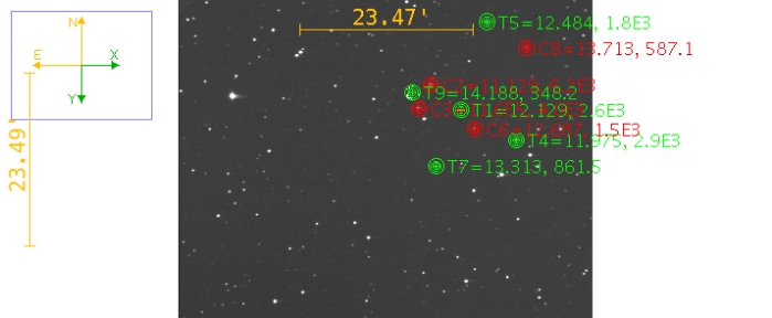 Chart - WASP-43, JD 2459279.75474