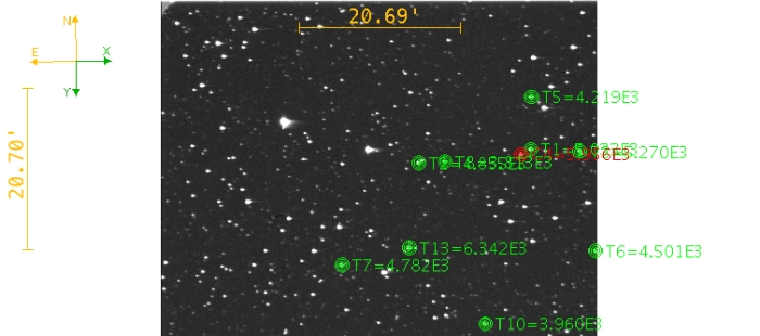 Chart - WASP-49, JD 2459936.70967