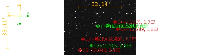 Chart - TrES-3, JD 2459317.84761