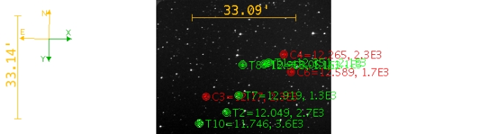 Chart - TrES-3, JD 2459334.82928