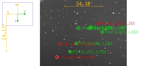 Chart - TrES-3, JD 2459359.64796