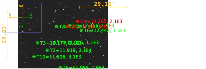 Chart - TrES-3, JD 2459376.63618