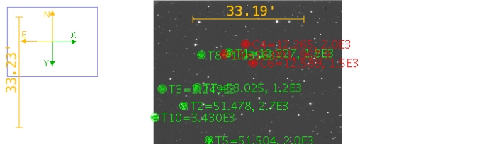 Chart - TrES-3, JD 2459722.76392