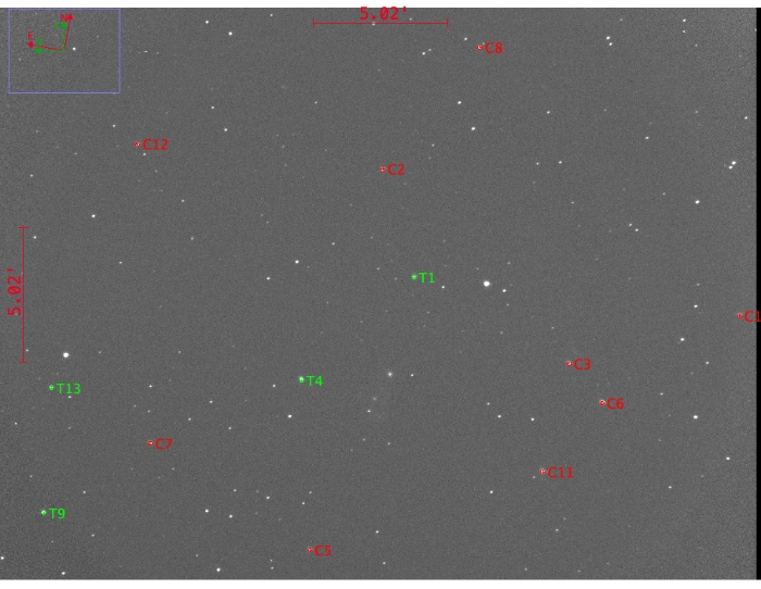 Chart - XO-5, JD 2459988.33871