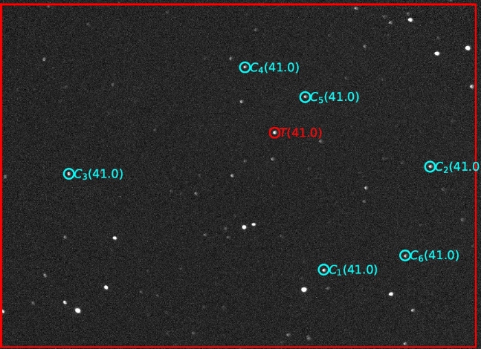 Chart - K2-19, JD 2460005.37405