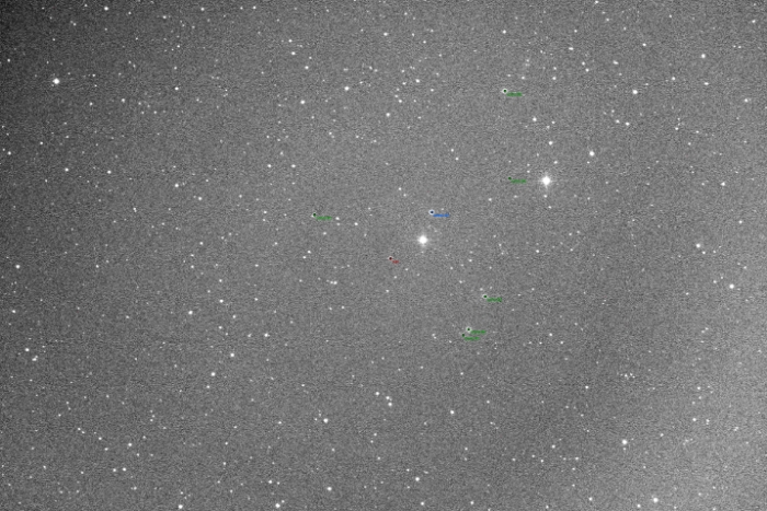 Chart - Gaia-2, JD 2460010.42958