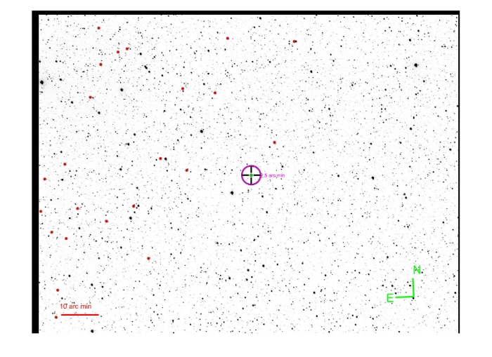 Chart - WASP-2, JD 2458771.56130