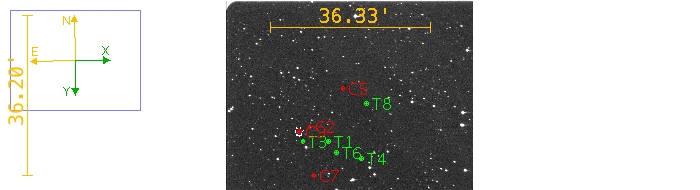 Chart - WASP-43, JD 2460060.69118