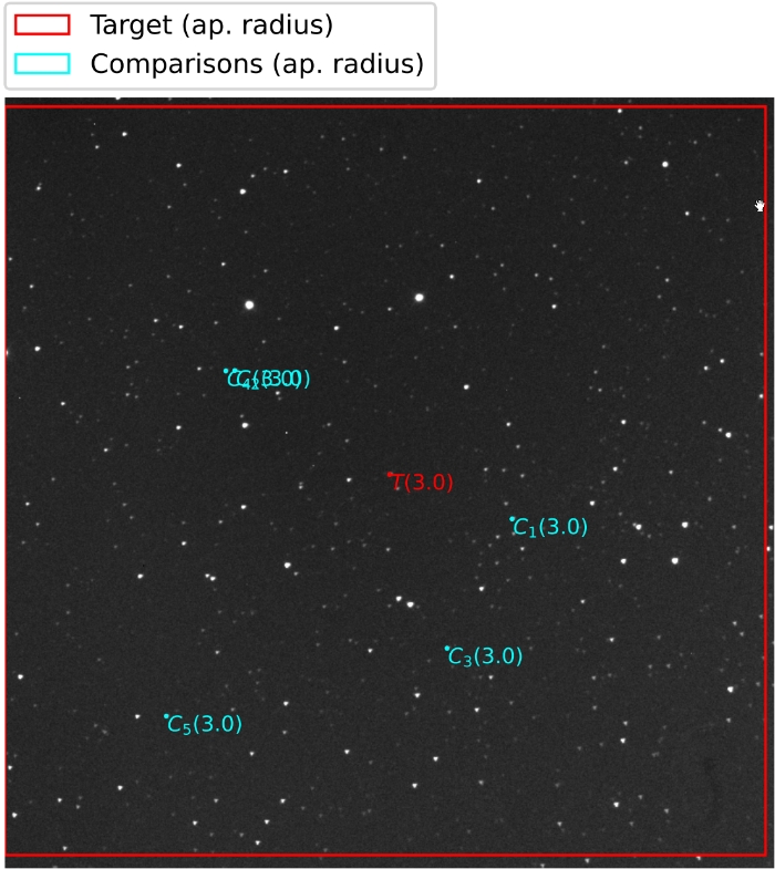 Chart - HAT-P-61, JD 2460067.34199