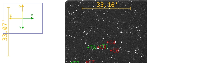 Chart - TrES-3, JD 2460072.82353