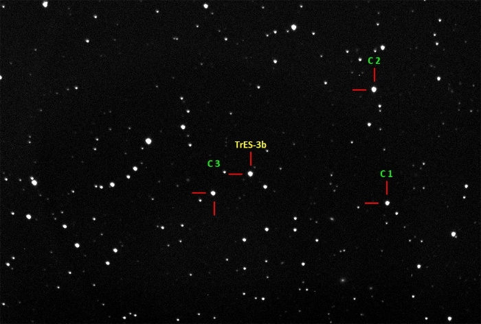 Chart - TrES-3, JD 2460122.48545