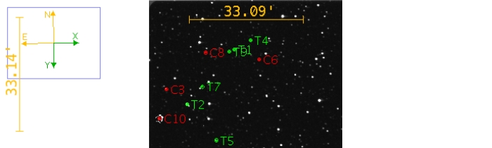 Chart - TrES-3, JD 2460123.76216