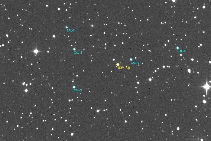 Chart - TrES-3, JD 2460139.43964