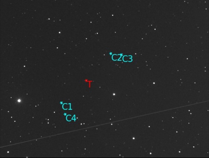 Chart - WASP-92, JD 2460143.37691