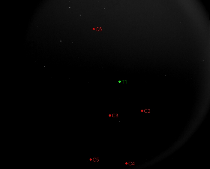 Chart - WASP-43, JD 2459171.60470