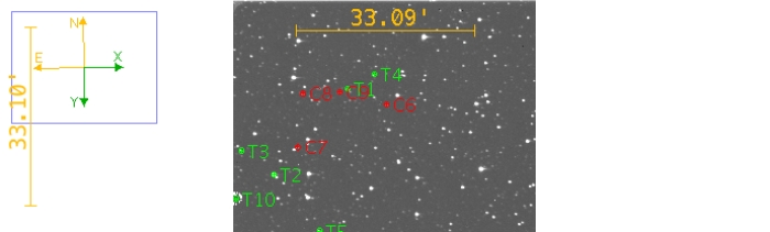 Chart - TrES-3, JD 2460144.66184