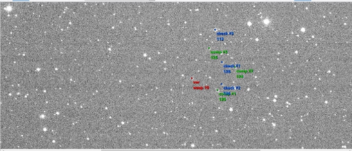 Chart - WASP-10, JD 2460178.33110