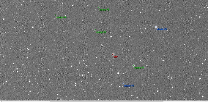 Chart - WASP-74, JD 2460177.31493