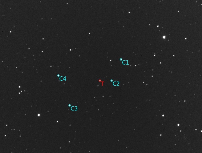 Chart - TrES-3, JD 2460194.31733