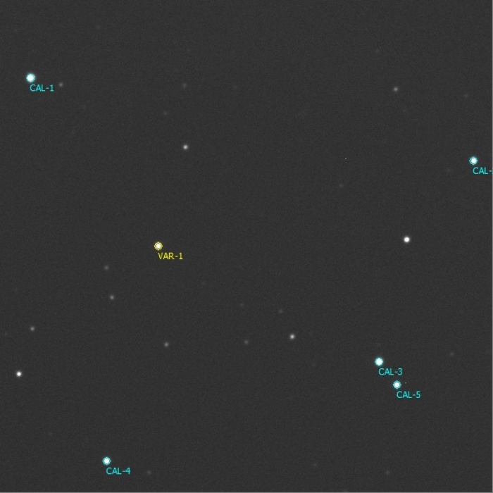 Chart - WASP-52, JD 2460201.32401