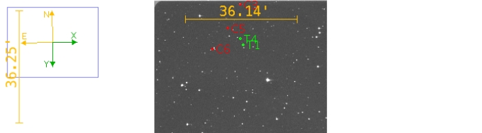 Chart - WASP-50, JD 2460203.83305