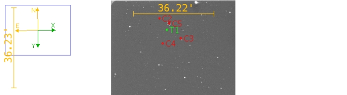 Chart - WASP-52, JD 2460204.83296