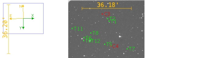 Chart - WASP-50, JD 2460207.77901