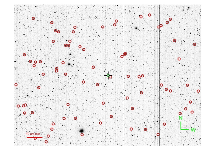 Chart - WASP-135, JD 2458745.59620