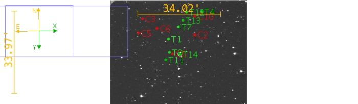 Chart - HAT-P-19, JD 2460222.67734