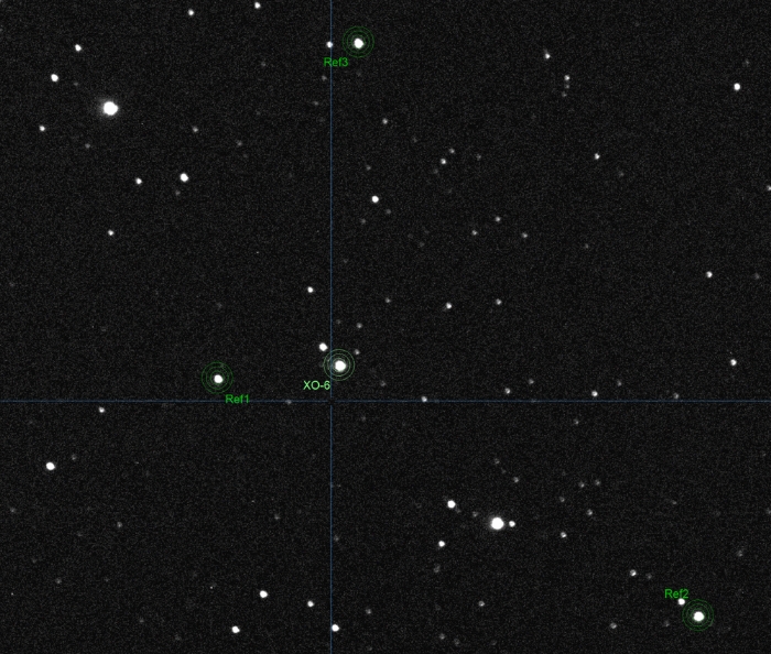 Chart - XO-6, JD 2460037.39725