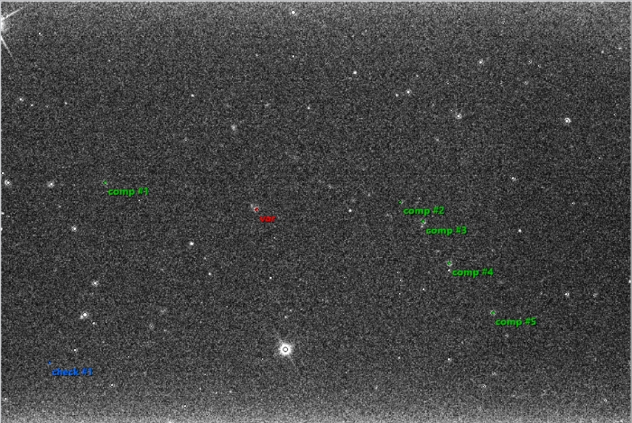 Chart - WASP-92, JD 2460143.37551