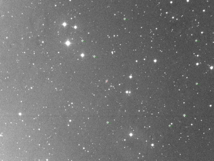 Chart - WASP-133, JD 2460183.47343