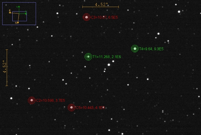 Chart - HAT-P-32, JD 2460225.36135