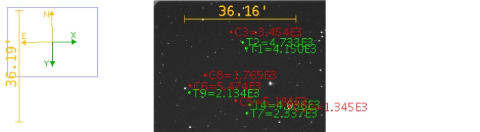 Chart - WASP-50, JD 2460256.62043