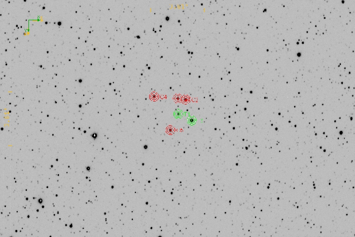 Chart - Kepler-854, JD 2460193.30416