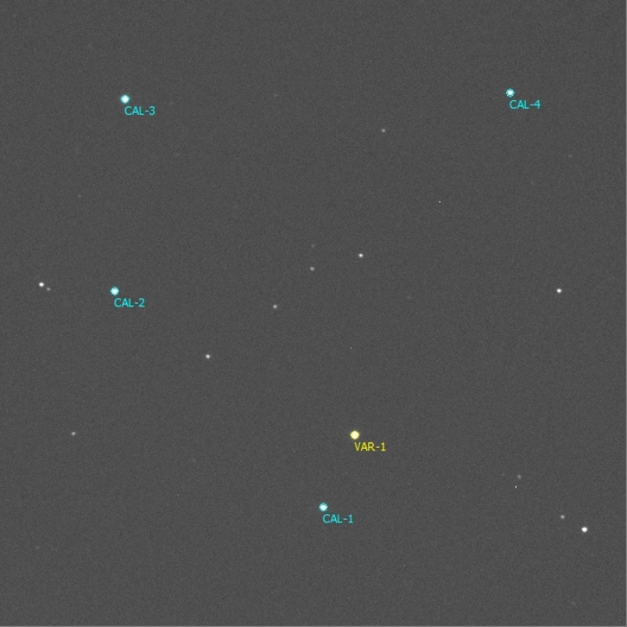 Chart - WASP-118, JD 2460267.29640