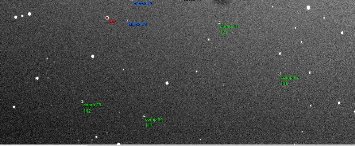 Chart - WASP-77, JD 2460297.30552