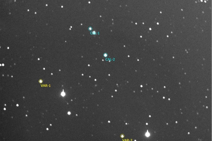Chart - Gaia-2, JD 2460309.44039