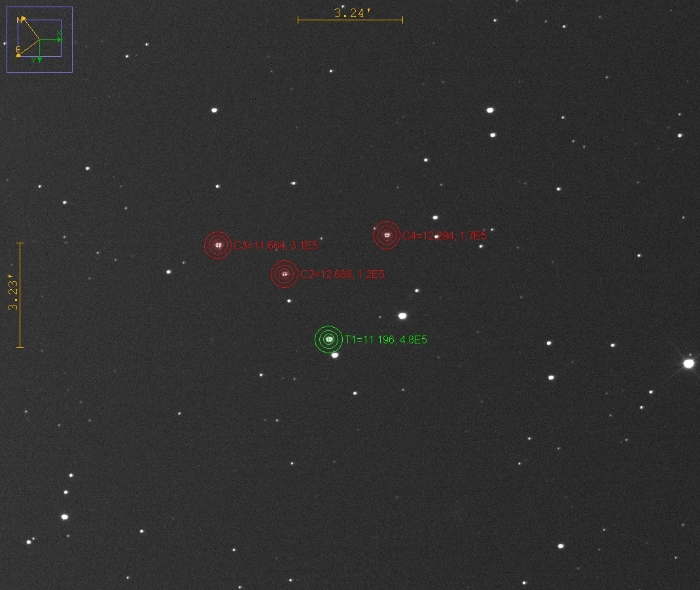 Chart - XO-2 N, JD 2460326.32001