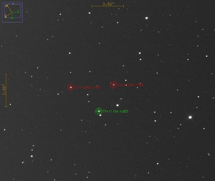 Chart - XO-2 N, JD 2460326.32001
