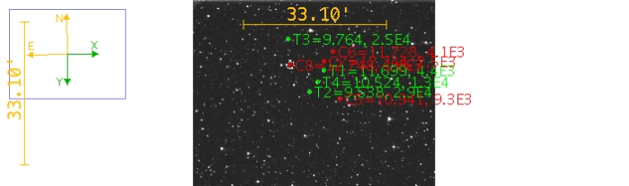 Chart - WASP-12, JD 2460344.69481