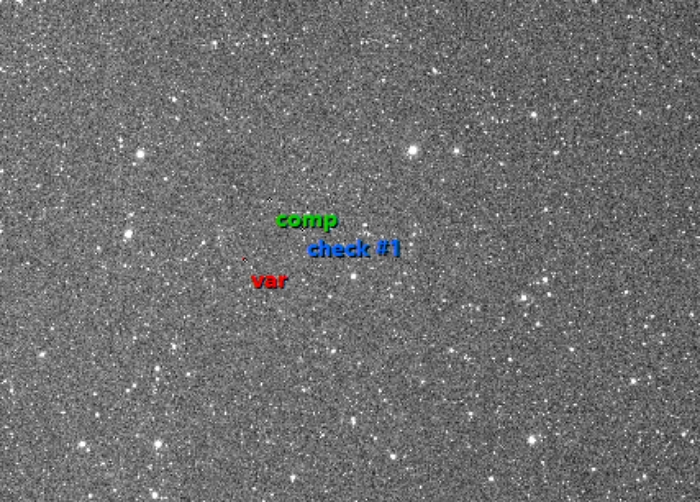 Chart - TrES-3, JD 2460391.55671