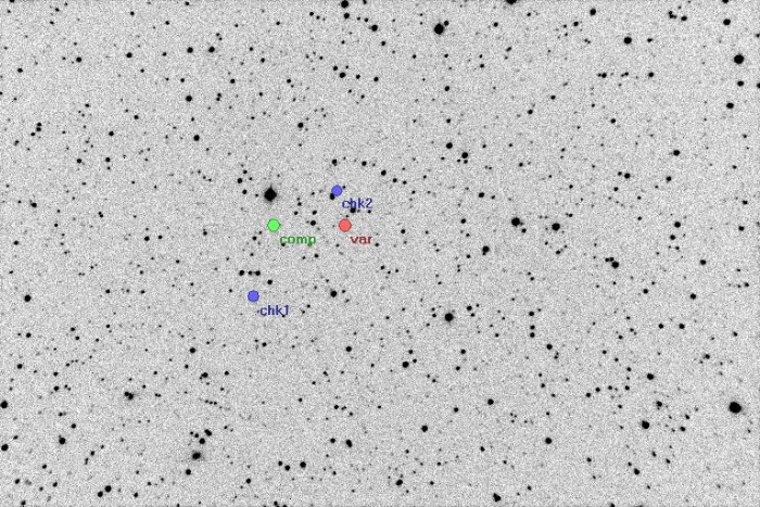 Chart - V3217 Cyg, JD 2455866.20074