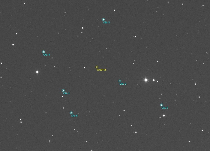 Chart - WASP-56, JD 2460412.32900