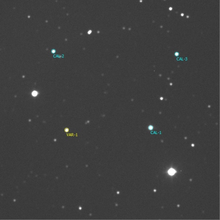 Chart - WASP-103, JD 2460413.45453