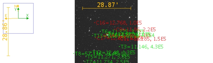 Chart - TrES-3, JD 2460429.43964