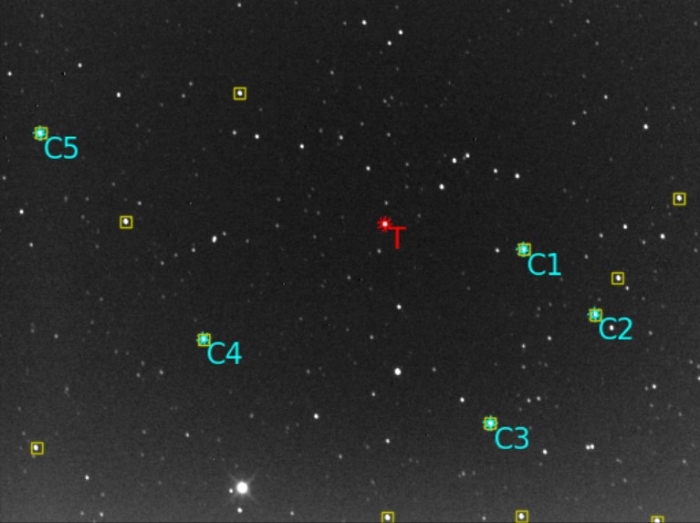 Chart - TrES-2, JD 2460440.46941