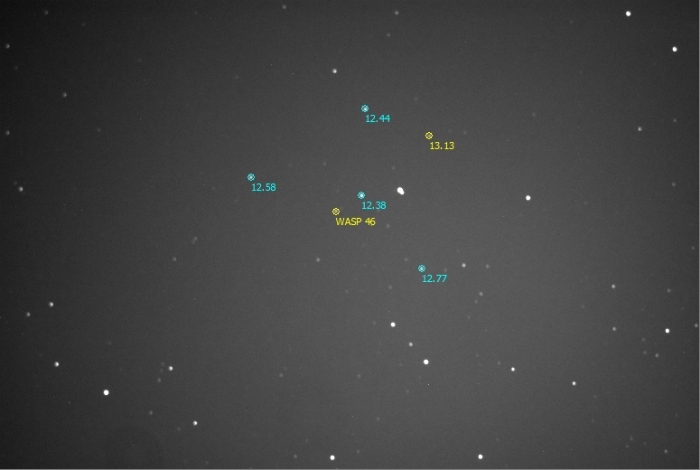 Chart - WASP-46, JD 2460468.61850