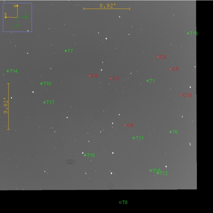 Chart - TrES-3, JD 2460476.35537